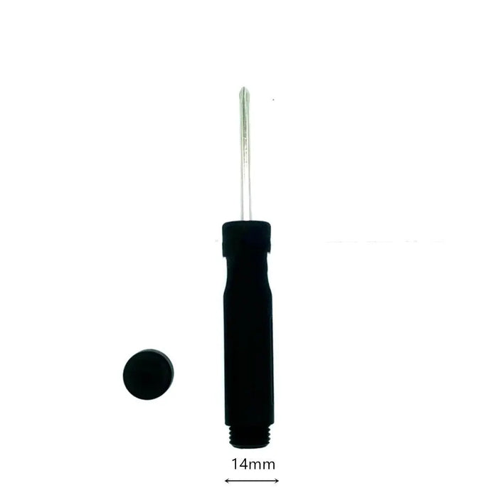 Plastic Screwdriver Driver Shaped Storage Box Black