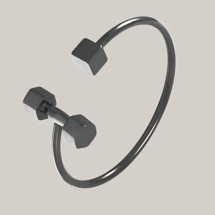 Sports Dumbbell Bracelet Black