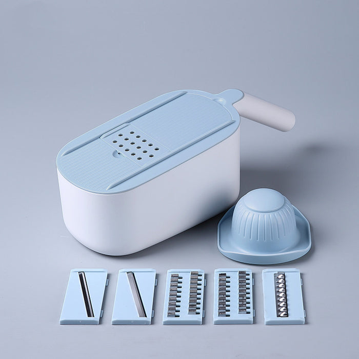 Kitchen vegetable slicer Blue