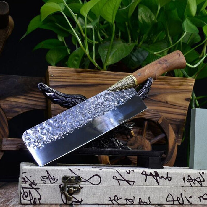 Longquan handmade kitchen knife Small kitchen knife