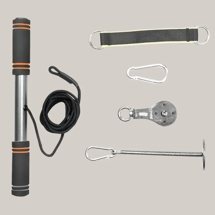 High Pull Jack Bar Tensioner Dumbbell Armor