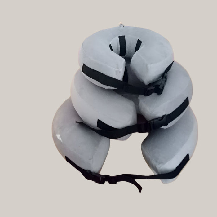 Protective Inflatable Collar for Dogs and Cats Gray