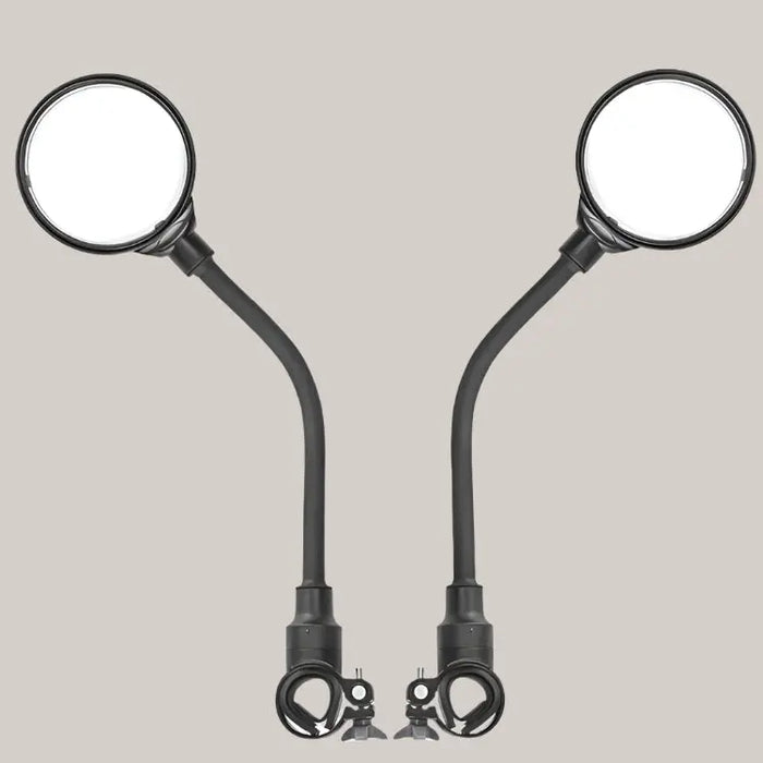 Bicycle 360-degree Rotating Adjustable Rearview Mirror Round shape