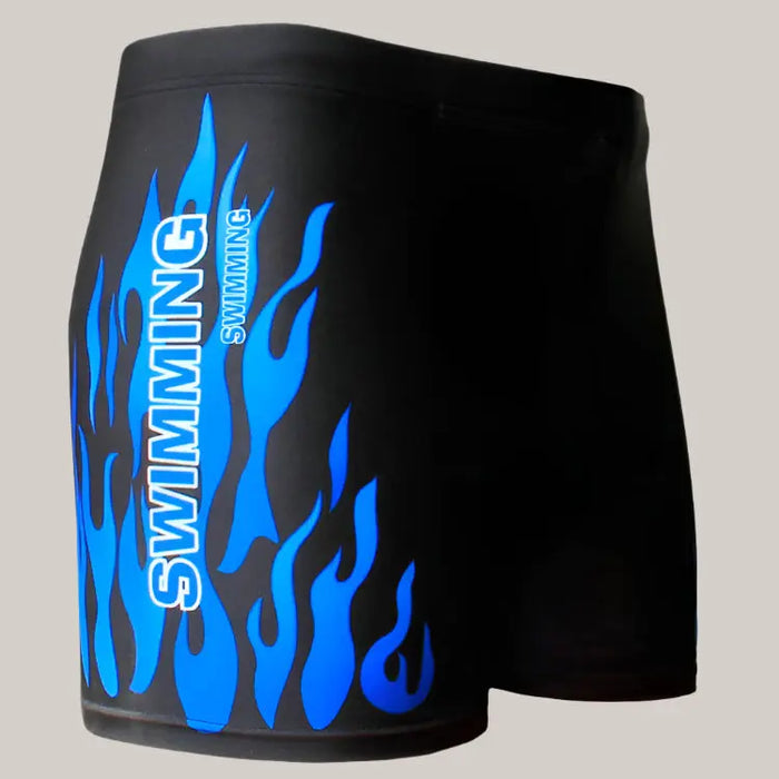 Swimming Trunks Blue fire