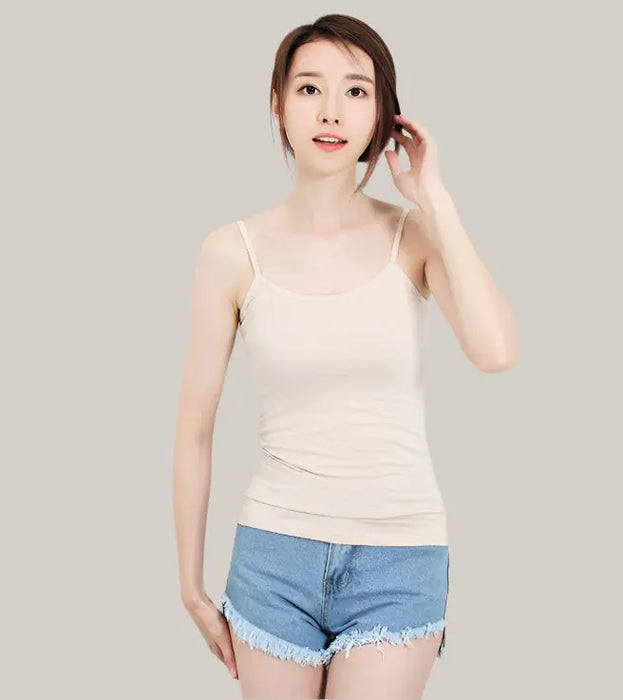 Thin Shaper Vest Tank Tops Nude
