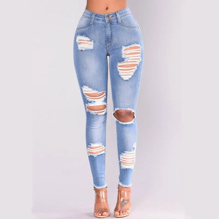 New ripped jeans Blue
