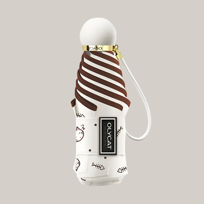 Opaque sunscreen sun umbrella White