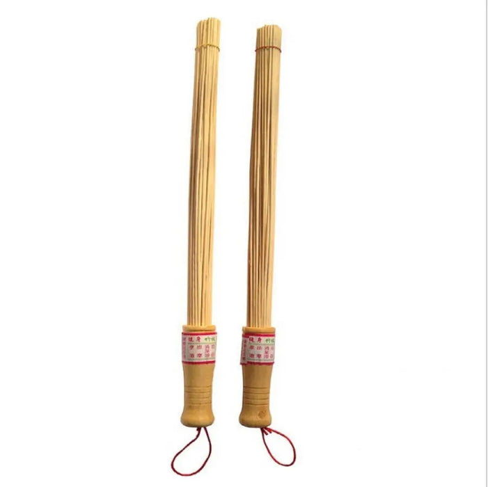 Bamboo wood massager Relaxation Hammer Stick 2pcs