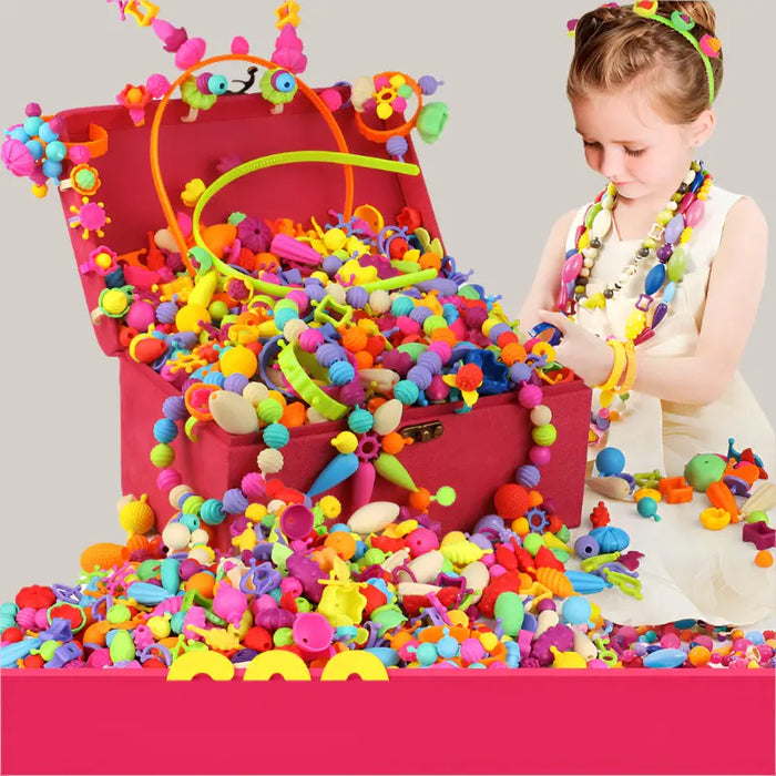 Children's beaded toys Q600pcs