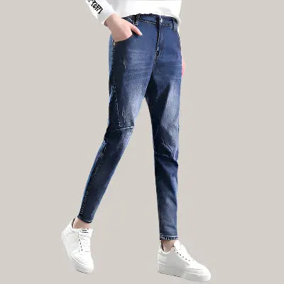 Long jeans Deep blue