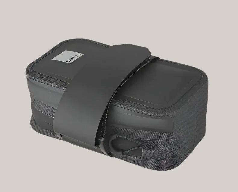 TPU Bicycle Riding Tail Bag Black 0.5L