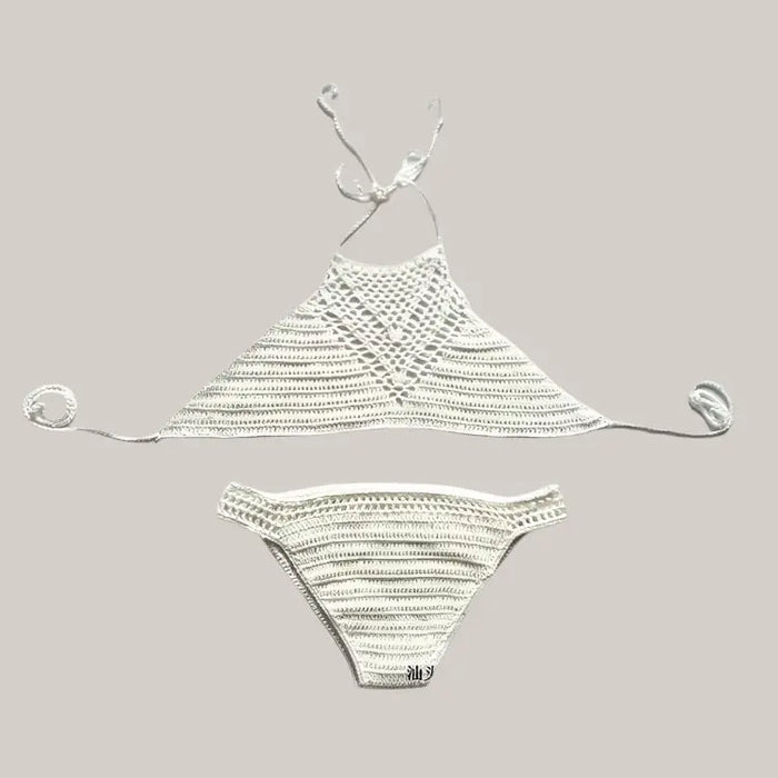 Europe explosion hook hand woven suit White