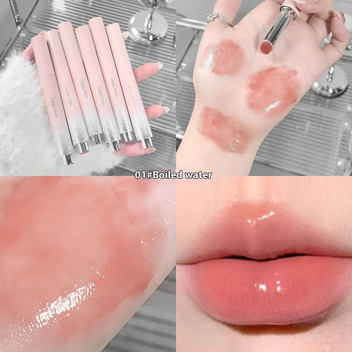Water Light Mirror Press Lipstick 01 Boiled Water