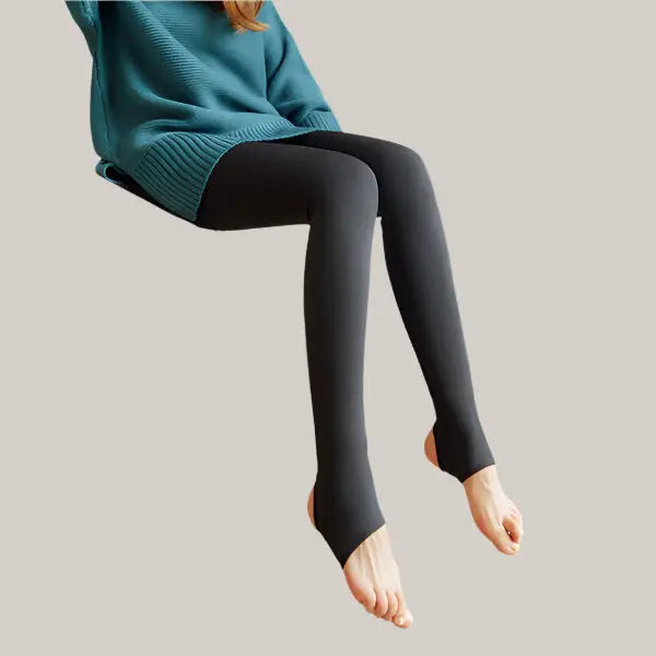 Warm leggings Black Step on