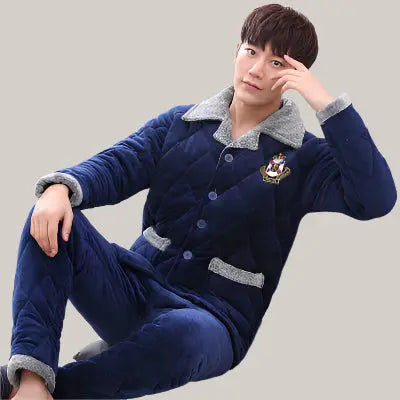 Thick quilted pajamas