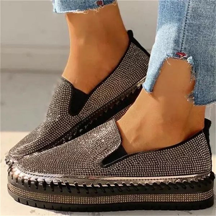 Ladies casual loafers Black