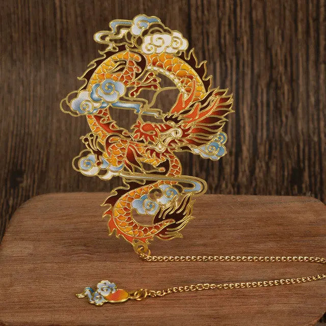 Creative Bookmarks Dragon whistling