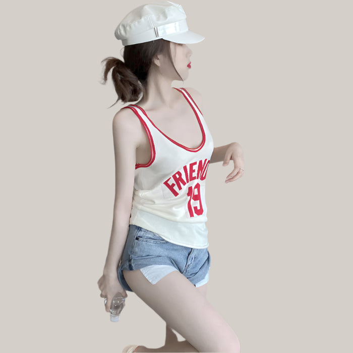 Loose Sleeveless Sports Tank Tops
