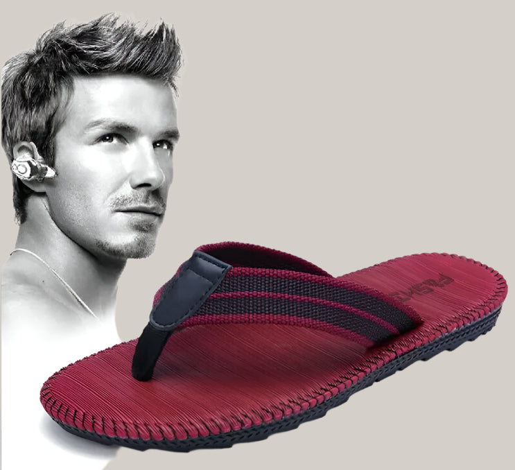 Flip-flops for men Red