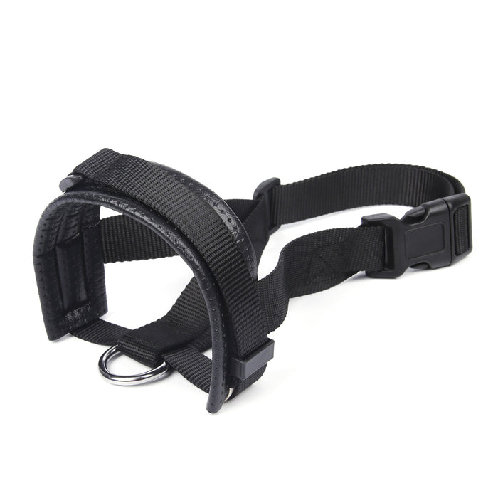 Dog Muzzle Adjustable Anti-bite Anti-barking Dog Muzzle Thickened Soft Foam