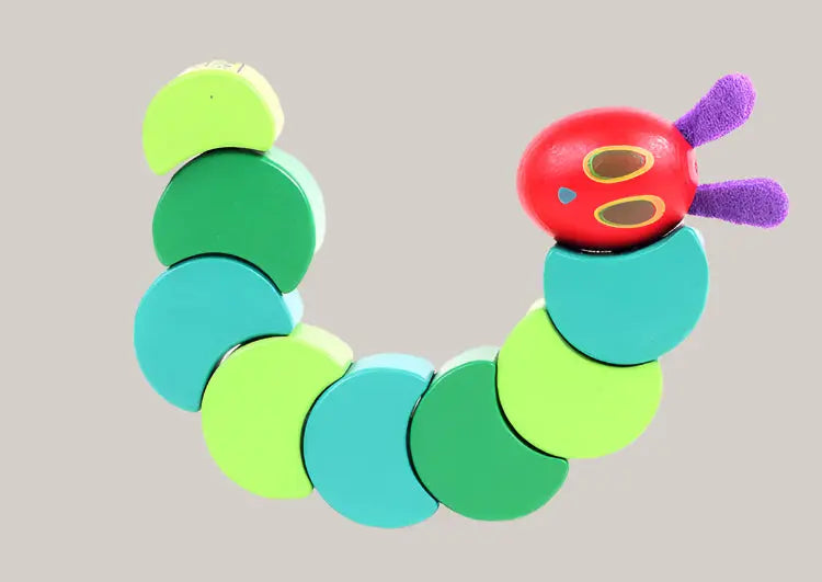 Worm Hunger Educational Toys Green