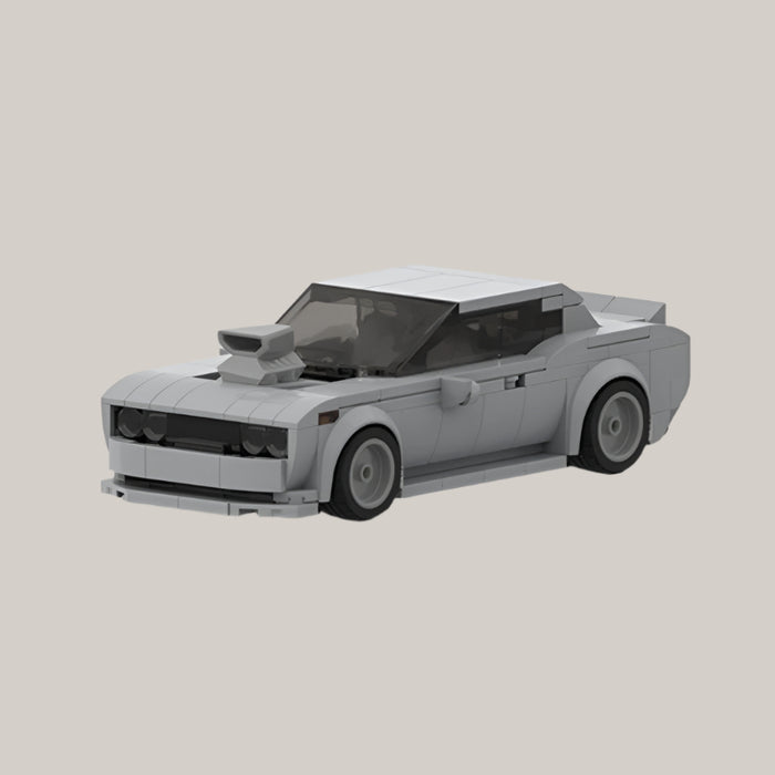Building Blocks Compatible With 8 Grid Super Racing Cars