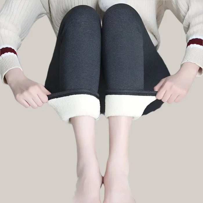 Women's cashmere Leggings Grey cat