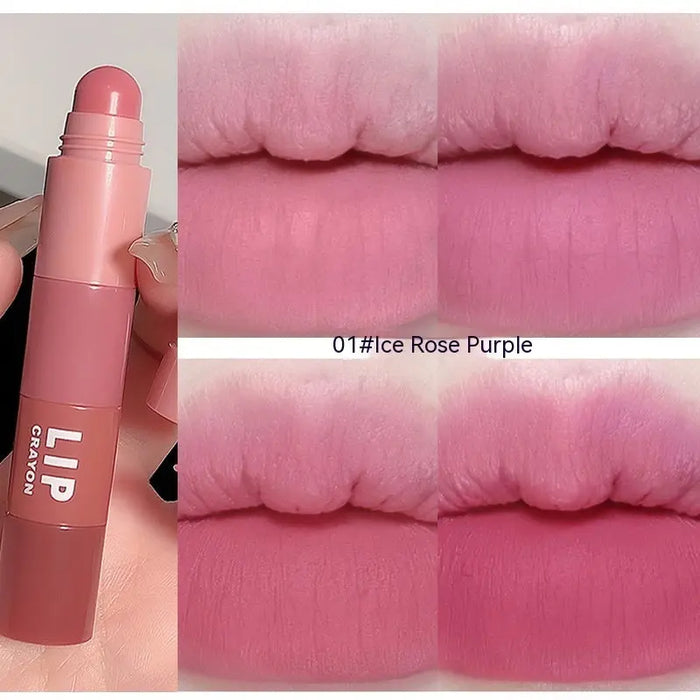 Crayon Lipstick 01 Ice Rose Purple