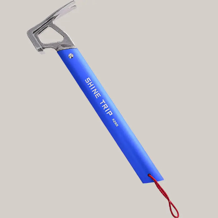Outdoor Camping Climbing Tent Ground Nail Hammer Blue
