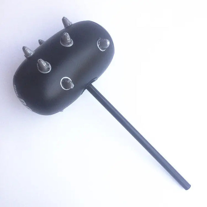 Black Barbed Vent Spike Hammer Mace