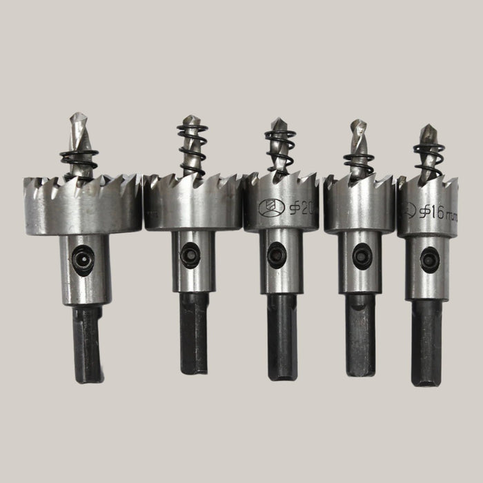 Aluminum plate drill 5piece set