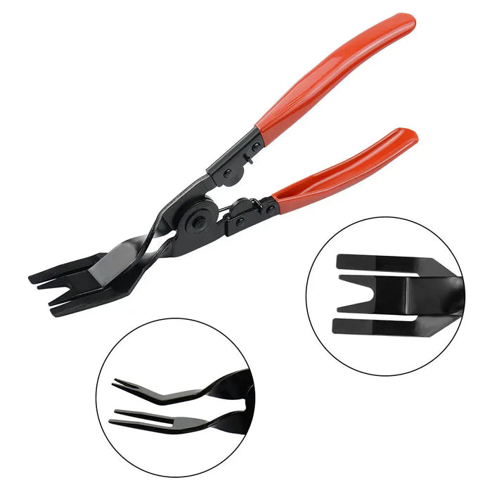 Clip Driver Horn Nailing Automotive Door Panel Nailing Red 1PCS