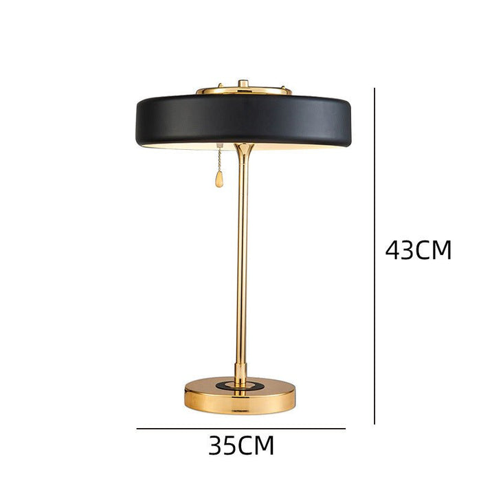 Creative Study Model Room Villa Lamps Black