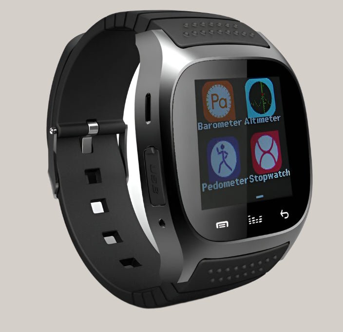 Foreign trade hot M26 Bluetooth smart watch Black