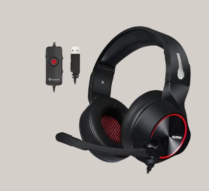 Gamer Gaming Headset Red