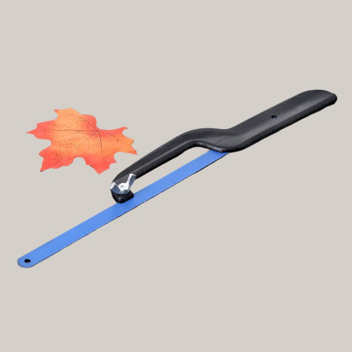 Hand Saw With Hacksaw Frame Blue