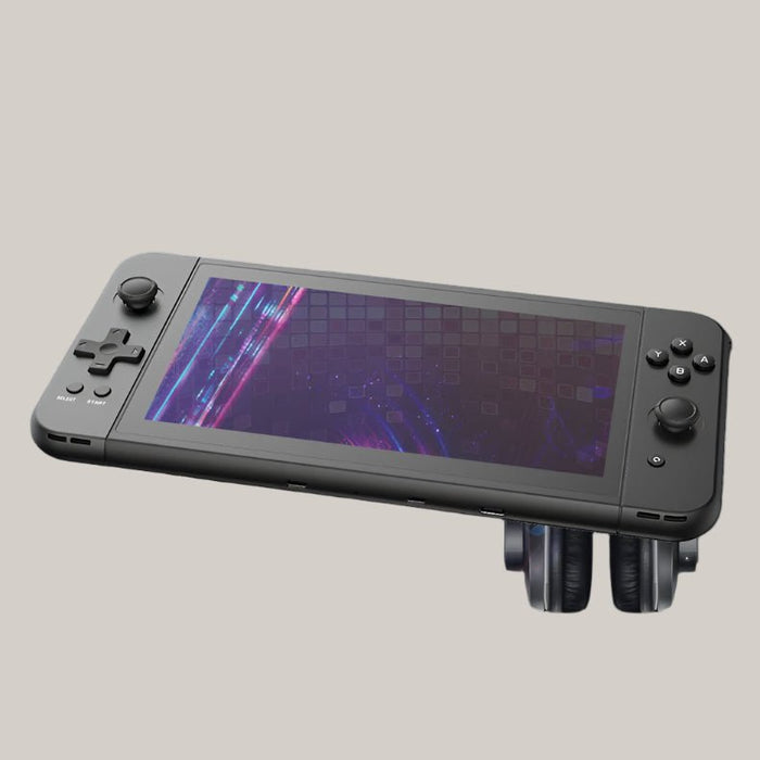 HD Handheld Game Console With Two Players Black X70 no card