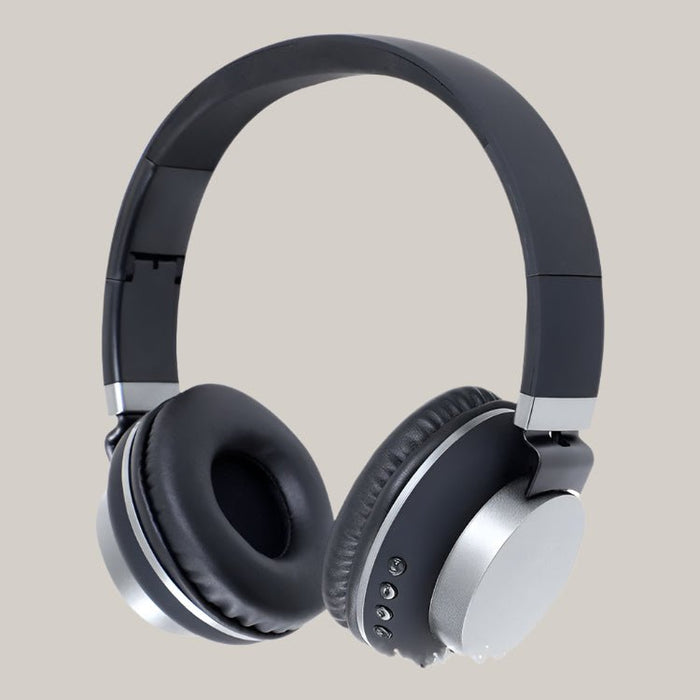 Heavy Bass Gaming Card Bluetooth Headset Black
