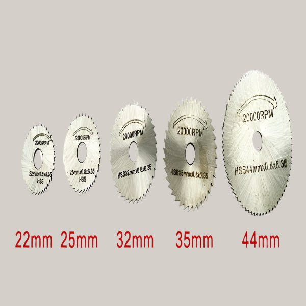 Miniature High Speed Steel Small Saw Blade 50mm
