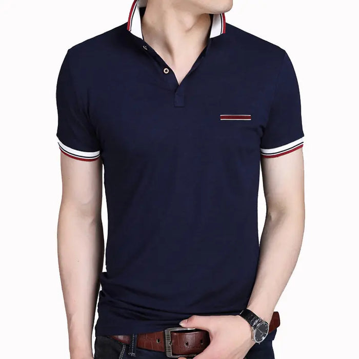 Stylish Polo Shirt for Men - Comfortable Fit Blue