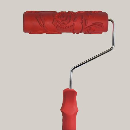 Wallpaper Printing Roller Red