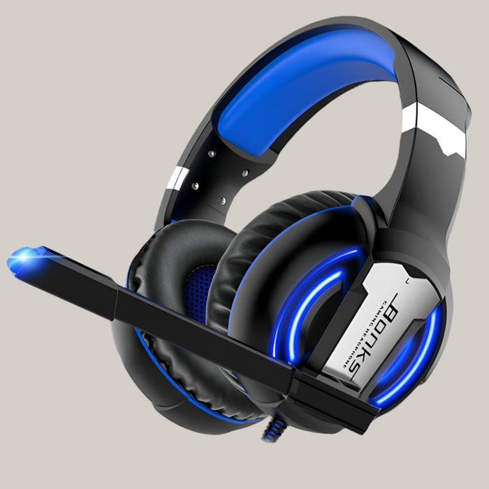 Wired gaming headset Blue