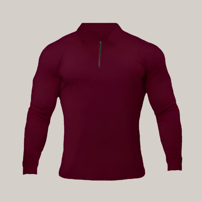 Fitness Sports Long-sleeved Polo