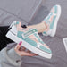Student Female Whiteboard Shoes Green