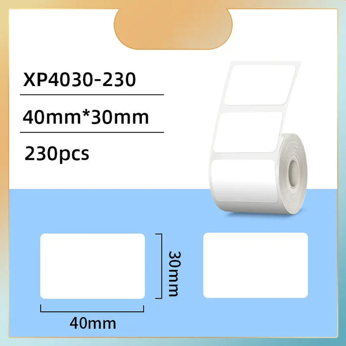 New Handheld Bar Code Printer Printer paper 230sheets