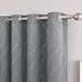 Decorative Blackout Curtains Dark Gray