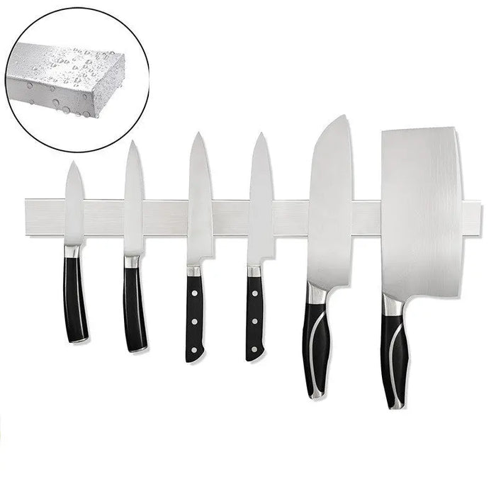 Wall-Mounted Stainless Steel Knife Holder, 30–60 cm