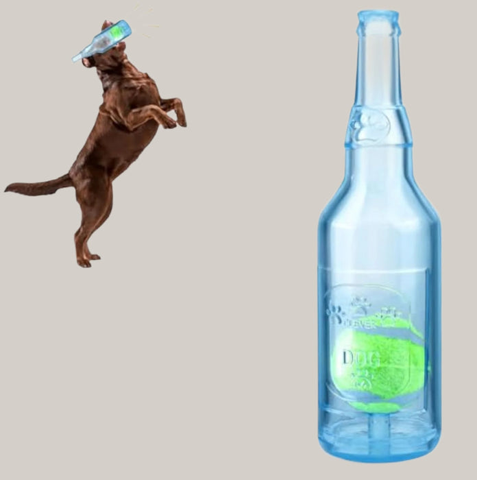 Water-Bottle Dog Toy