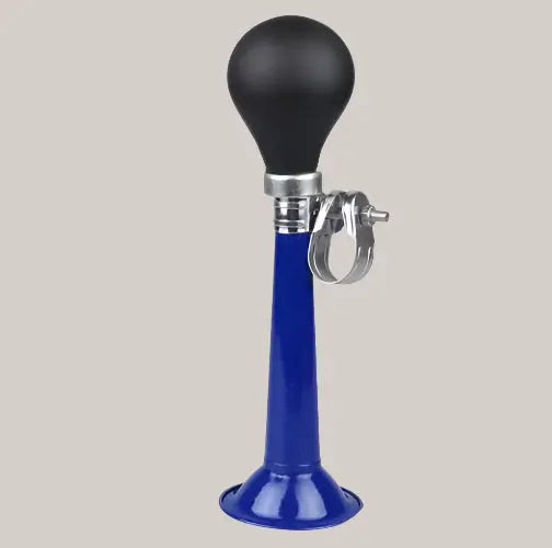 Bicycle Squeeze Bulb Horn – 7/9 in., 6 Colors Blue 7 inches