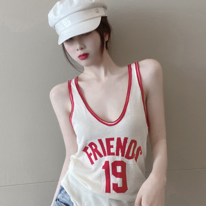Loose Sleeveless Sports Tank Tops